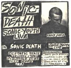 Sonic Youth Sonic Death (Live)- Spirit of Rock Webzine (cn)