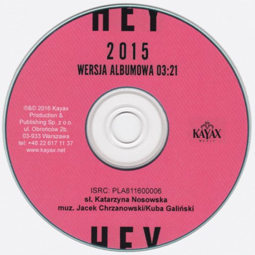Hey (PL) : 2015
