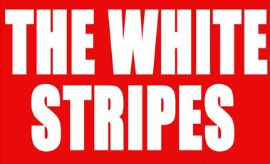 white stripes logo